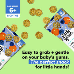 Little Spoon organic ingredients blend with quinoa, sorghum, and corn for wholesome texture.