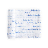 Little Unicorn galaxy design swaddle offers breathable, secure wrap for baby comfort.