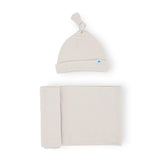 Little Unicorn Pebble stretch-knit swaddle blanket for ultra-soft newborn comfort