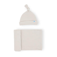 Little Unicorn Pebble stretch-knit swaddle blanket for ultra-soft newborn comfort