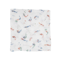 Little Unicorn premium cotton swaddle as stroller cover for sunny days