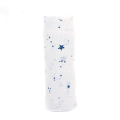 Close-up of pure cotton muslin texture with soft feel