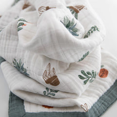 Little Unicorn quilt on-the-go use: stroller cover and travel-friendly comfort.
