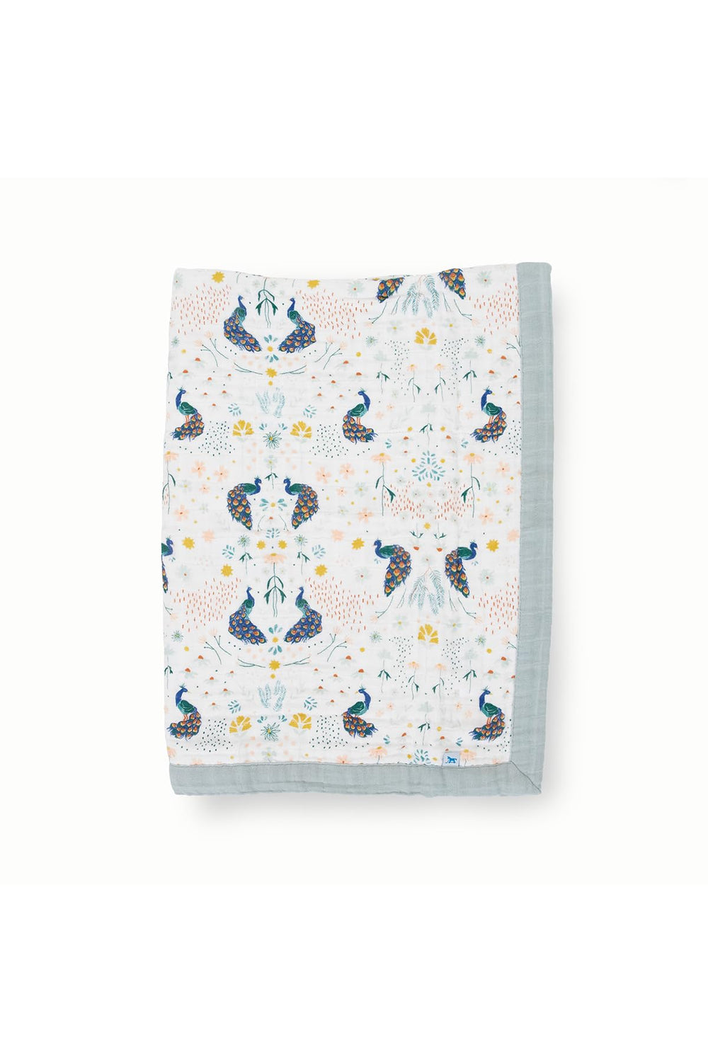Little Unicorn newborn quilt ultra-soft muslin texture for gentle comfort.