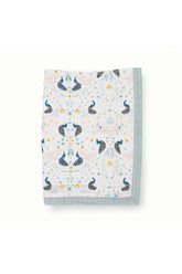 Little Unicorn newborn quilt ultra-soft muslin texture for gentle comfort.
