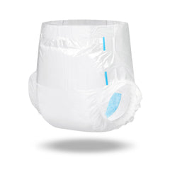 Littleforbig ABDry back view showing discreet, secure fit under clothing