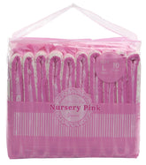 Littleforbig adult diaper with nursery pink design provides secure coverage for large sizes.