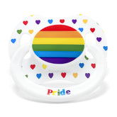 LittleForBig Bigshield Gen-II rainbow-pride button for playful customization and style.