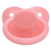 LittleForBig BigShield Gen-1 Pink teat close-up showing soft silicone comfort