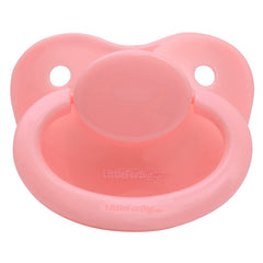 LittleForBig BigShield Gen-1 Pink teat close-up showing soft silicone comfort
