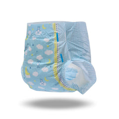 LittleForBig Little Dreamers diaper showing high absorption for long wear.