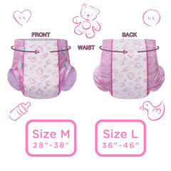Littleforbig four-adhesive-strips close-up shows secure fit for all sizes.