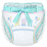 Littleforbig Silk-like Omutsu wrap with ribbon design for comfortable all-day wear.