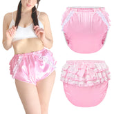 Littleforbig washable diaper cover with waterproof outer layer for day use
