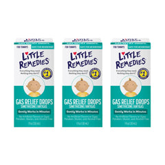 Little Remedies Gas Relief Drops bottle provides gentle baby tummy relief after feeds.