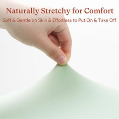 Littogoose breathable-microfiber sheet promotes airflow and gentle touch on sensitive skin.