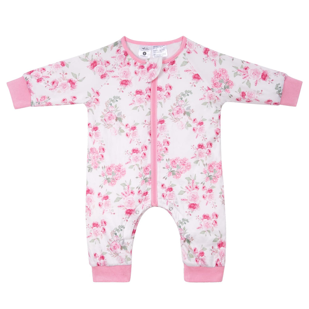 Littogoose Baby Sleep Suit front view showing cozy warmth for cooler nights.