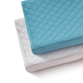 Littogoose quilted changing table cover on pad for baby comfort