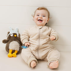 littogoose sleep sack with legs helps kid crawl while staying snug