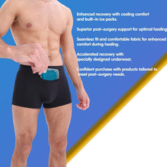 liuun contoured pocket provides targeted coverage for the surgical area