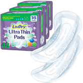 LivDry ultra-thin pad in pack offering discreet daily protection.