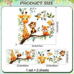 LiveGallery Koala Forest 12x24 decal creates a calming, removable woodland scene