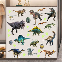 LiveGallery Tyrannosaurus wall decor creates a bold focal point in a kid's room