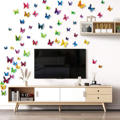 LiveGallery magnetic and adhesive butterflies for versatile mounting.