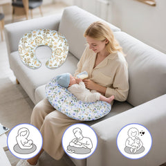 LLCJYYCY hypoallergenic pillow cover keeps baby skin comfortable during use
