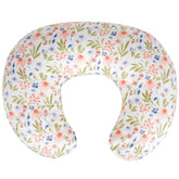 LLCJYYCY nursing pillow with green leaf cover for comfy feeding sessions.
