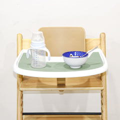 LLHQAMT one-piece foldable tray cover for Tripp Trapp, portable design