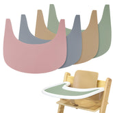 LLHQAMT Tripp Trapp tray mat pink ideal for quick post-meal cleanup