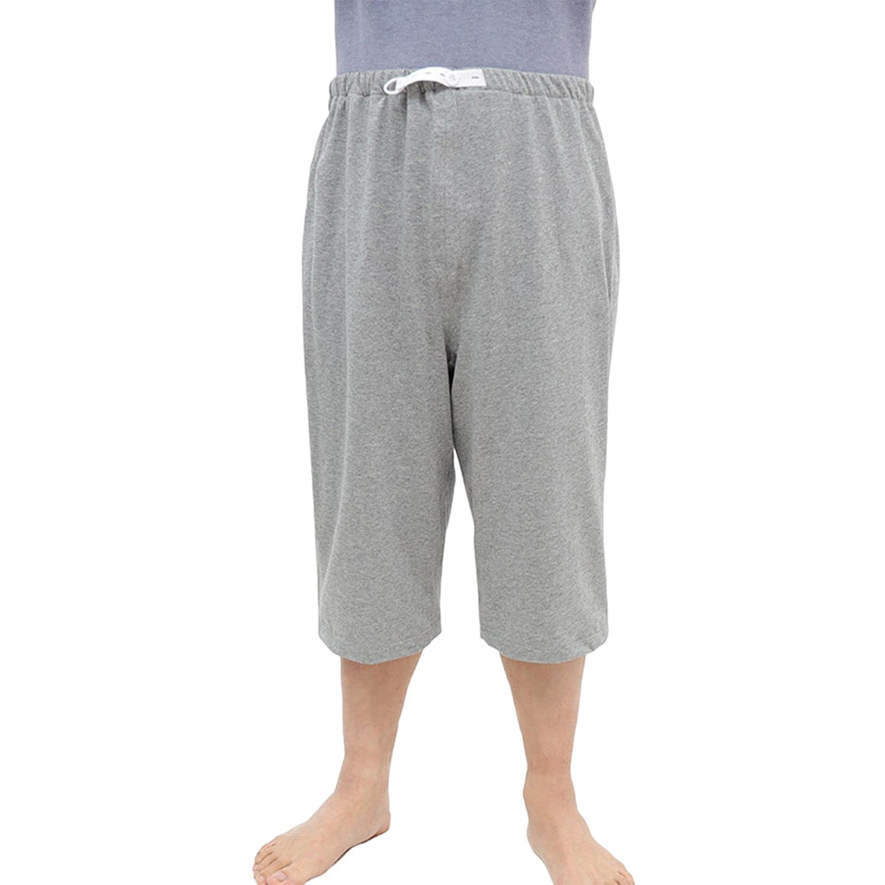 Lmaray adult diaper trousers front view with breathable three-layer fabric for comfort.