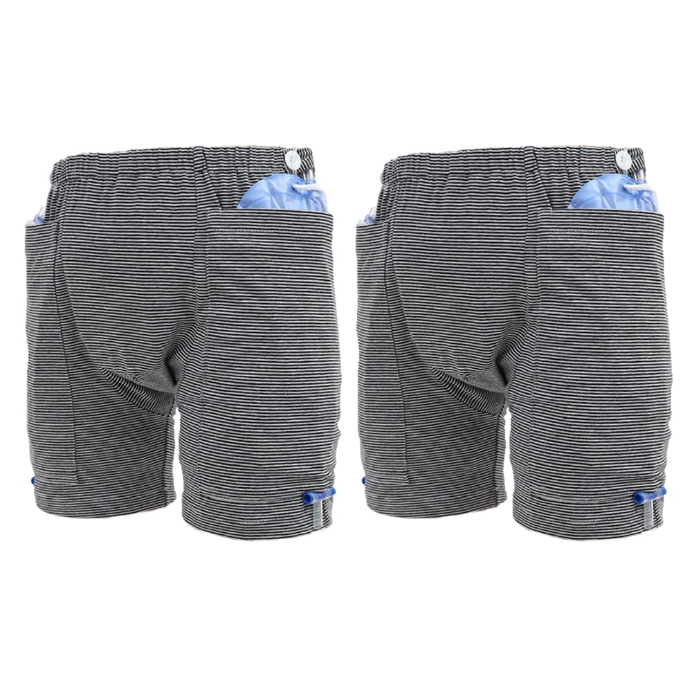 Lmaray urine bag pants: large capacity for secure urine bag storage during daily activities.