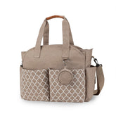 Lmbabter diaper bag tote with changing station for on-the-go changes