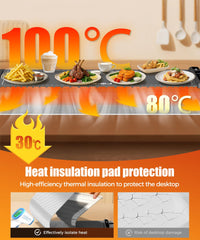 LNNIW detachable insulation pad distributes heat evenly and protects surfaces