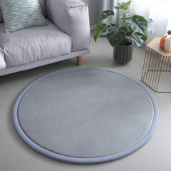 Loartee rug detail coral velvet fabric close-up, plush and durable underfoot.