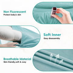Loevin Baby Lounger ergonomic design supports baby comfort.