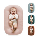 Loevin Baby Lounger Pink Cover offers soft, breathable comfort for newborns