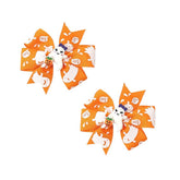 Lofruiin pumpkin head witch hat hair clip adds playful Halloween flair and secure grip.