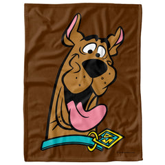 LOGOVISION Scooby Doo blanket soft polyester fleece for gentle warmth