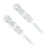 LOLA bottle brush cleaner long head reaches bottle bottom for thorough cleaning