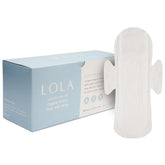 LOLA pack of non-toxic cotton pads for daily comfort and protection