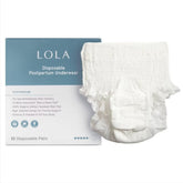 LOLA Postpartum Underwear with organic cotton max absorbency for secure protection