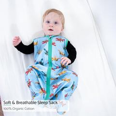 LollyBanks 100% cotton sleep sack gentle on baby's skin