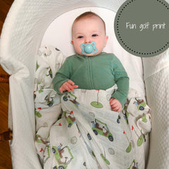 LollyBanks breathable fabric keeps baby comfortable in any season.