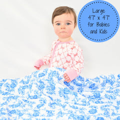 LollyBanks muslin blanket for nursery cuddles, naps, and travel warmth.