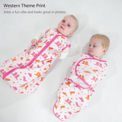 LollyBanks sleep sack with 2-way zipper, quick diaper changes without waking baby