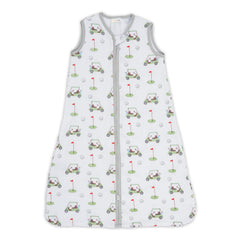 LollyBanks Sleep Sack organic cotton close-up shows soft fabric for delicate skin