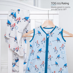 LollyBanks TOG 0.5 lightweight sleep sack for warm nights and transitional seasons